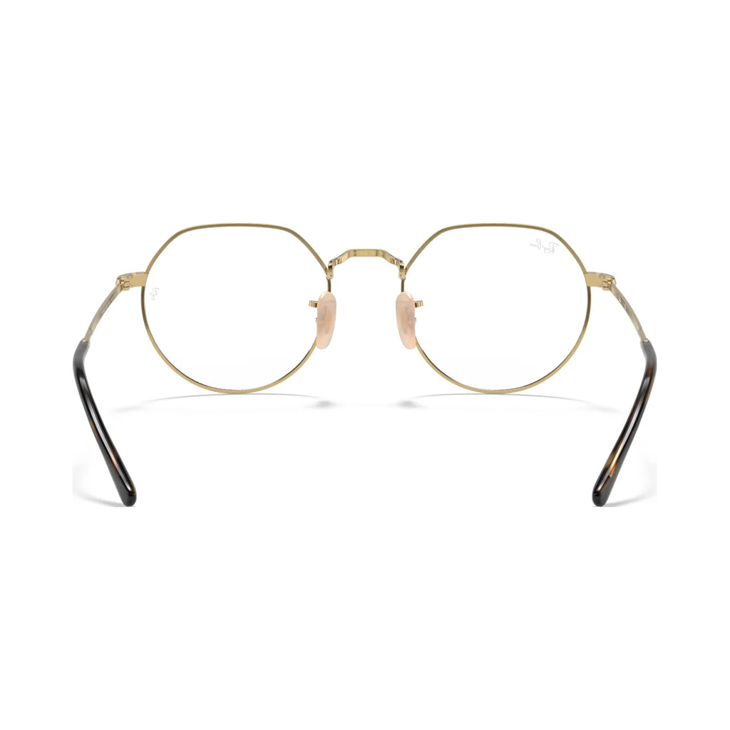 Armação graduada Ray-Ban RB6465 Havana sobre Dourado