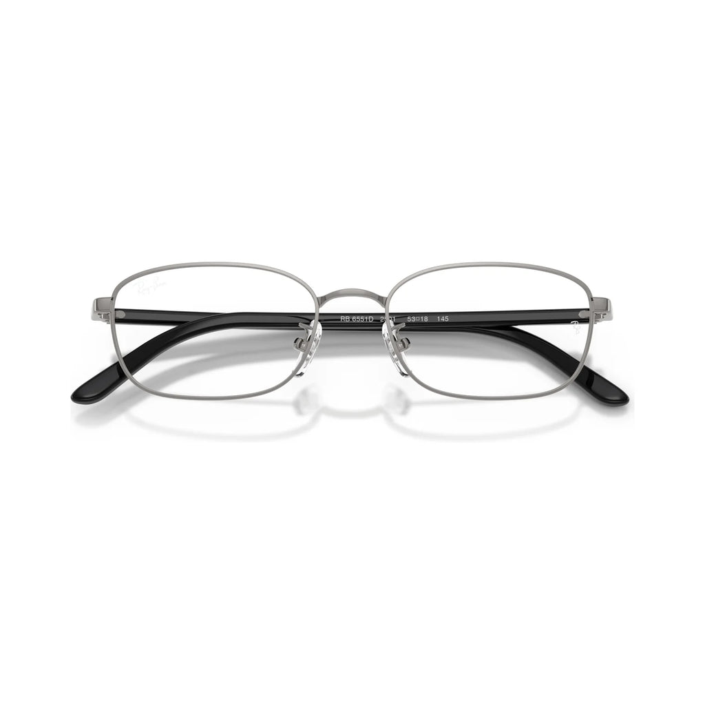 Armação graduada Ray-Ban RB6551D Cinzento-chumbo