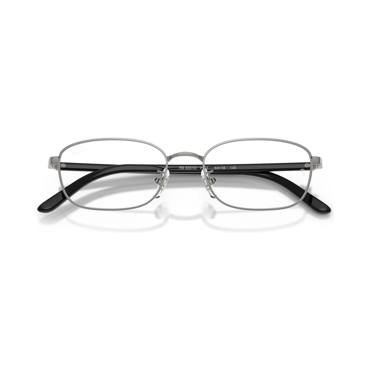Armação graduada Ray-Ban RB6551D Cinzento-chumbo