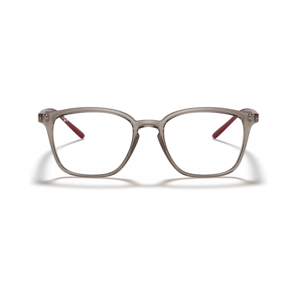 Armação graduada Ray-Ban RB7185 Cinzento Transparente