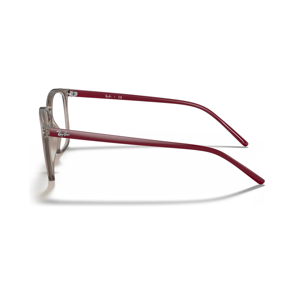 Armação graduada Ray-Ban RB7185 Cinzento Transparente