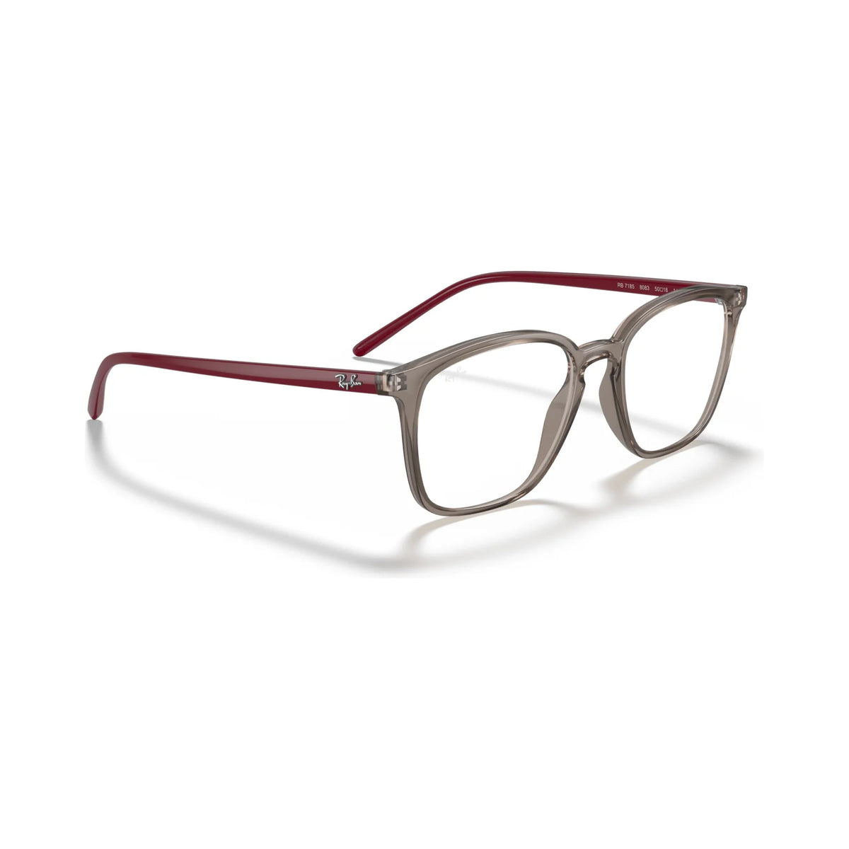 Armação graduada Ray-Ban RB7185 Cinzento Transparente