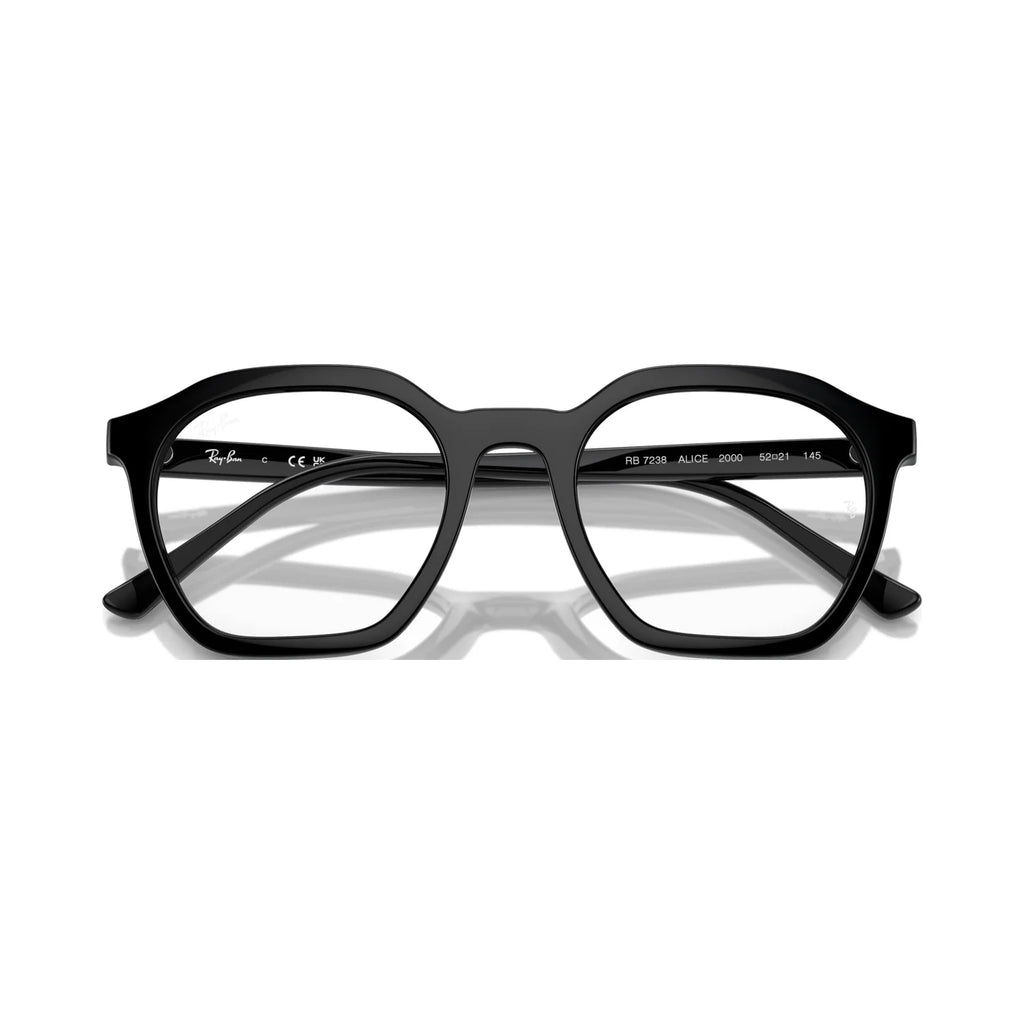 Armação graduada Ray-Ban RB7238 Preto