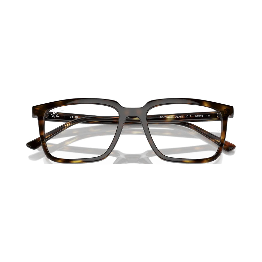 Armação graduada Ray-Ban RB7239 Havana