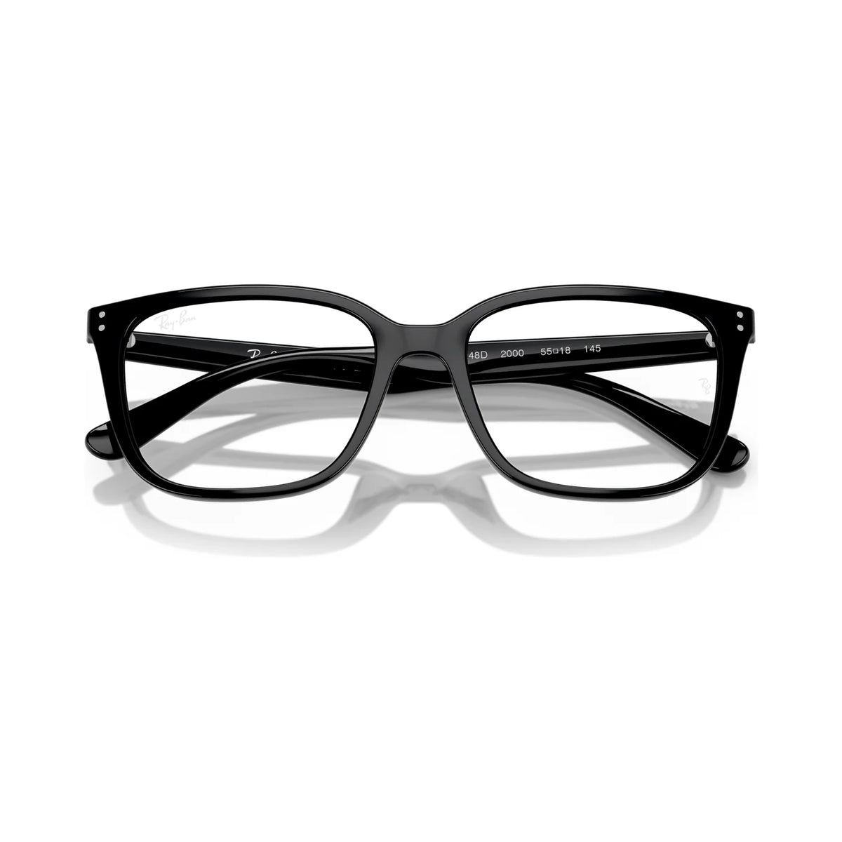 Armação graduada Ray-Ban RB7248D Preto