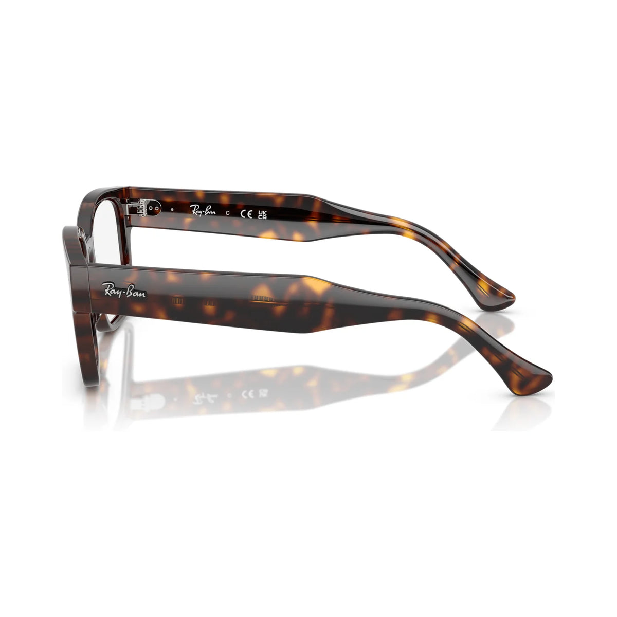 Armação graduada Ray-Ban RB7256 Havana