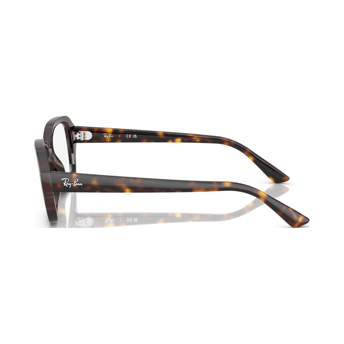 Armação graduada Ray-Ban RB7258 Havana