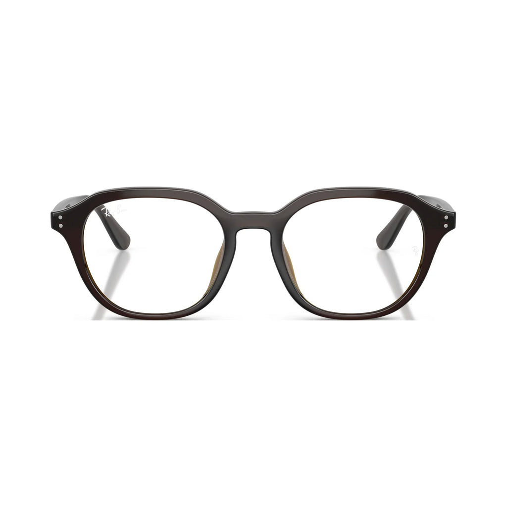 Armação graduada Ray-Ban RB7259D Castanho Transparente