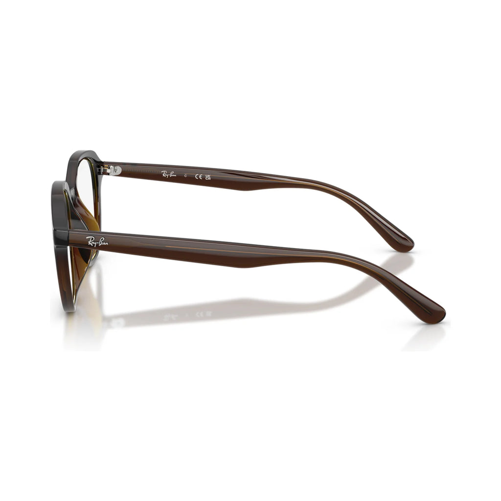 Armação graduada Ray-Ban RB7259D Castanho Transparente
