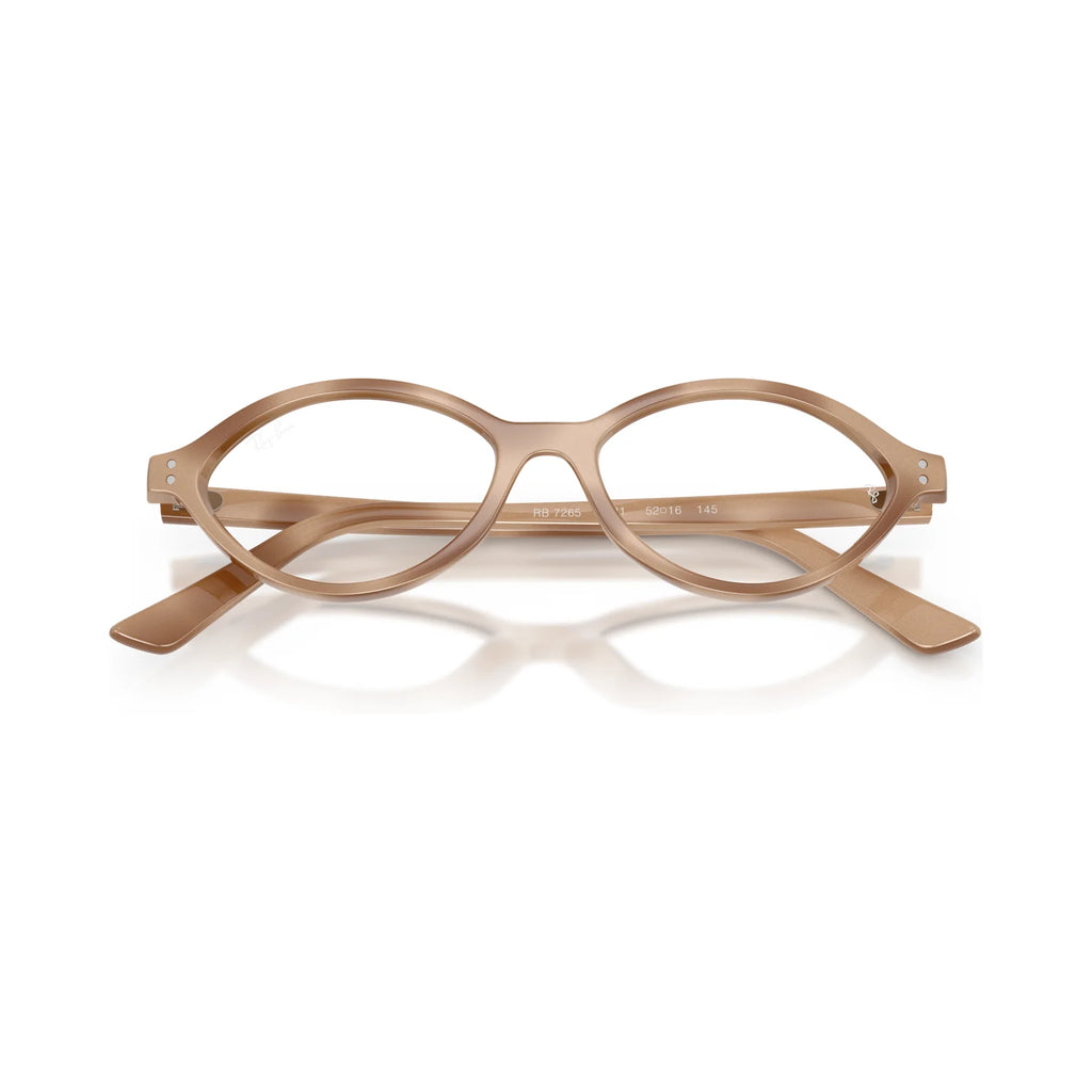 Armação graduada Ray-Ban RB7265 Creme Havana