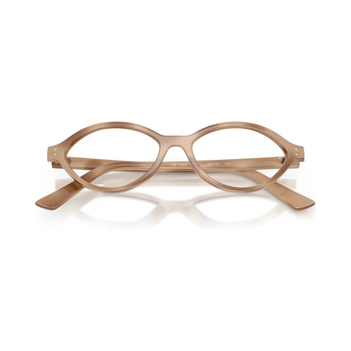 Armação graduada Ray-Ban RB7265 Creme Havana