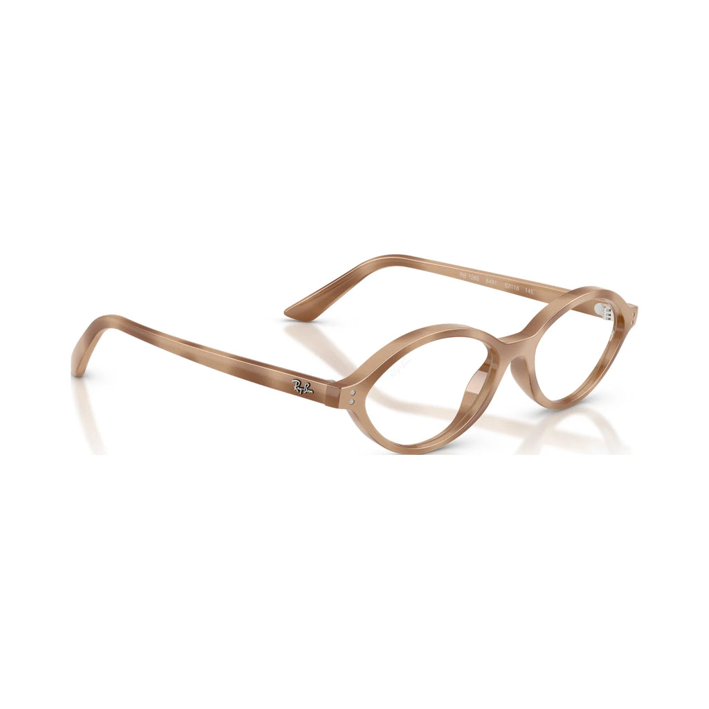 Armação graduada Ray-Ban RB7265 Creme Havana