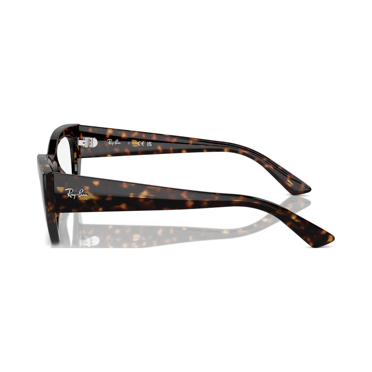 Armação graduada Ray-Ban RB7330 Havana