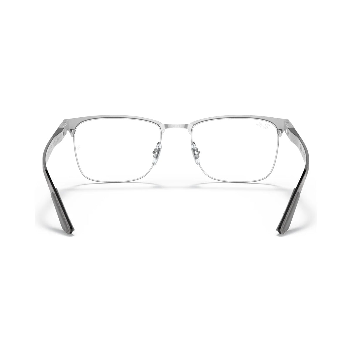 Armação graduada Ray-Ban RB8421 Cinzento sobre Prateado