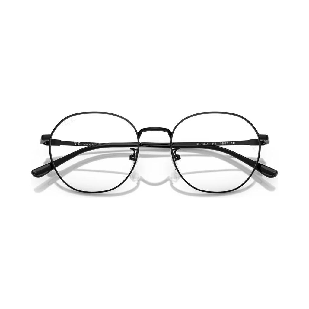 Armação graduada Ray-Ban RB8778D Preto