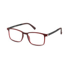 Armação graduada Larouco transparente vermelho mate